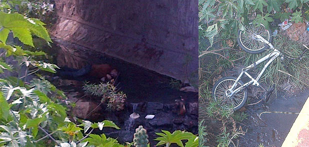 Localizan cadáver debajo de un puente