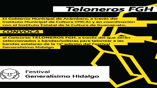 Realizan concurso de teloneros