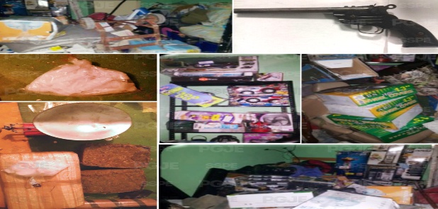Aseguran 20 kilos de marihuana y cristal