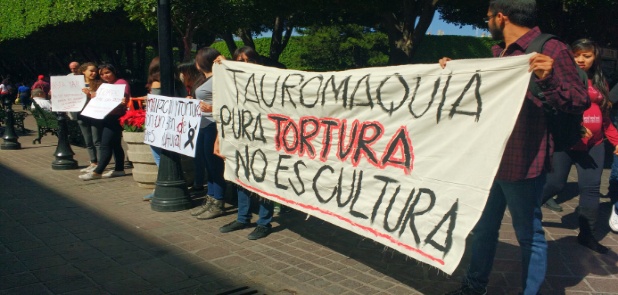Piden No a las corridas de toros