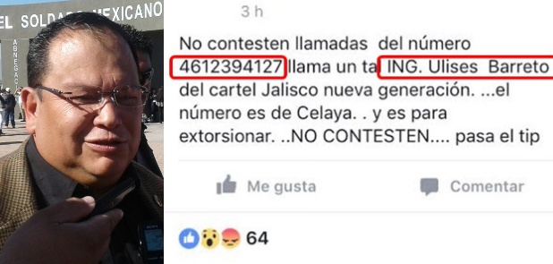 35 reportes diarios por extorsión