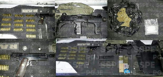 Detienen a dos hermanos con armas