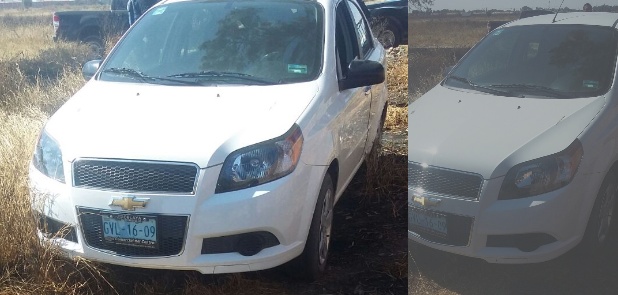 Recuperan auto robado tras persecución