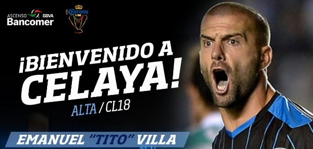 Fichaje bomba para Celaya