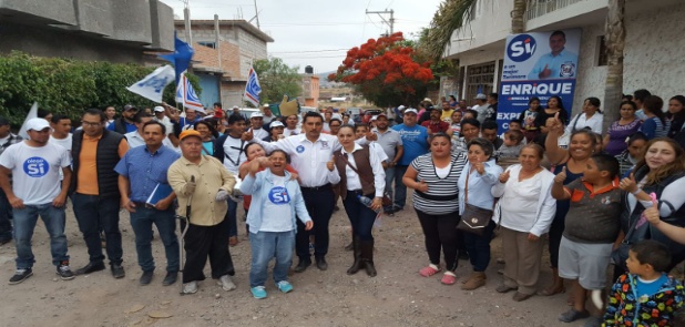 Visita Candidato colonias de cabecera