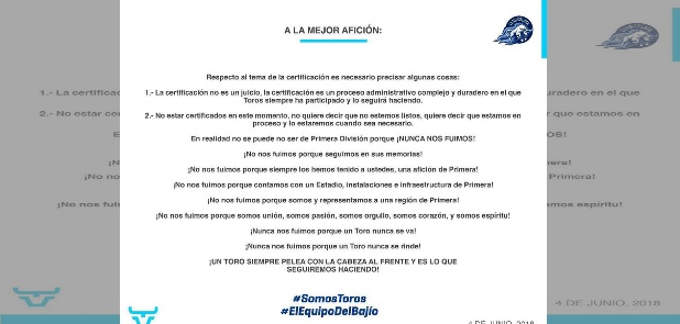 Se quedan sin posibilidad de primera