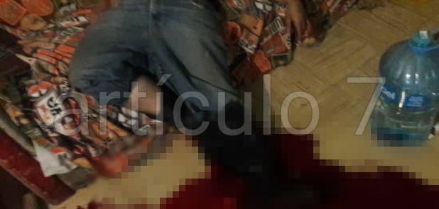 Lo mataron en su casa