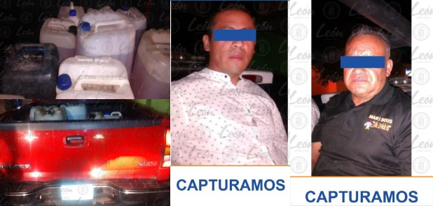 Aseguraron 280 litros de combustible