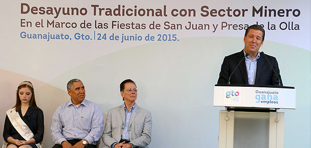 Guanajuato es líder de promoción minera