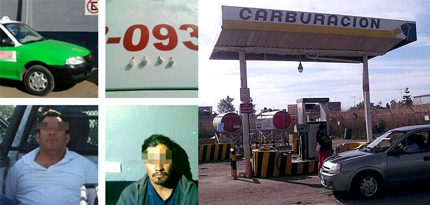 Roban gasera en Irapuato y los detienen