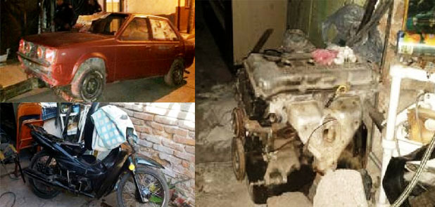 Aseguran vehículos robados en Irapuato