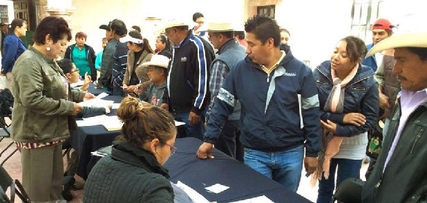 Capacitan a personal para elección de Delegados