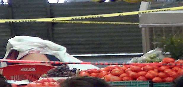 Policía ejecutado en Mercado el Dorado